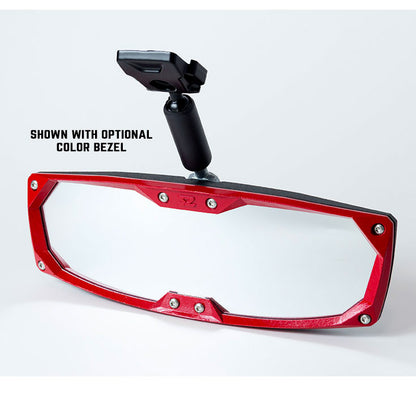 Seizmik #18055 Halo-R UTV Rearview Mirror with ABS Bezel – 1.625″ and 1.5″ Round Tube ROPS with shims with Bonus Color Kit Included - JT Cycle & ATV