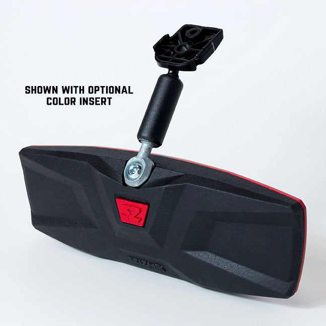Seizmik #18057 Halo-R UTV Rearview Mirror with ABS Bezel – 2" and 1.875″ Round Tube ROPS with BONUS Color Kit Included - JT Cycle & ATV