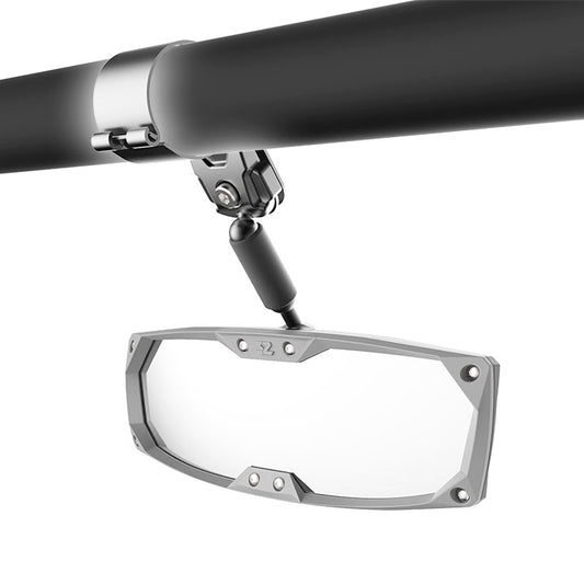 Seizmik #18055 Halo-R UTV Rearview Mirror with ABS Bezel – 1.625″ and 1.5″ Round Tube ROPS with shims with Bonus Color Kit Included - JT Cycle & ATV