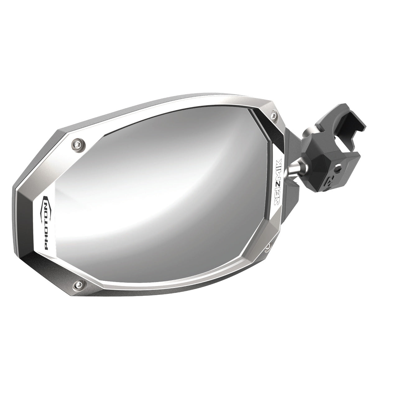 Seizmik Photon Side View Mirror Set with Cast Aluminum Body & Bezel – Pro-Fit Profiled (Pair)