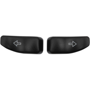 Drag Specialties Turn Signal Switch Extensions Pair Black Harley '14-'19 FLHR, an FLRT Models (except CVO) Replaces # 71500285 - JT Cycle & ATV