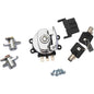 DRAG SPECIALTIES 2106-0407 Side Hinge Ignition Switch with Saddlebag Lock for Harley Models   Chrome