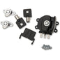 DRAG SPECIALTIES Side Hinge Ignition Switch with Saddlebag Lock - Gloss Black