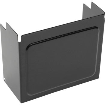 DRAG SPECIALTIES Battery Cover Raised - Black Harley Davidson