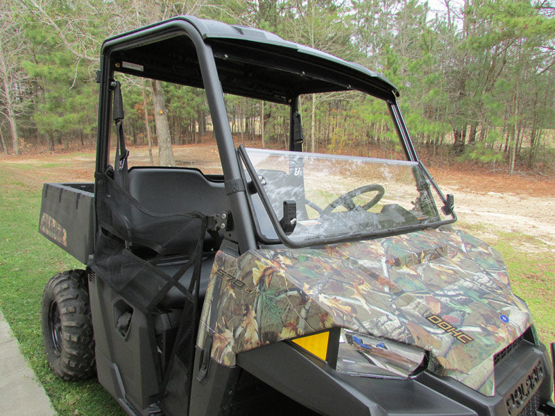 Seizmik  # 25003 Windshield Versa-Fold (Hard Poly) – Polaris Mid-Size Pro-Fit Ranger 2015+ - JT Cycle & ATV
