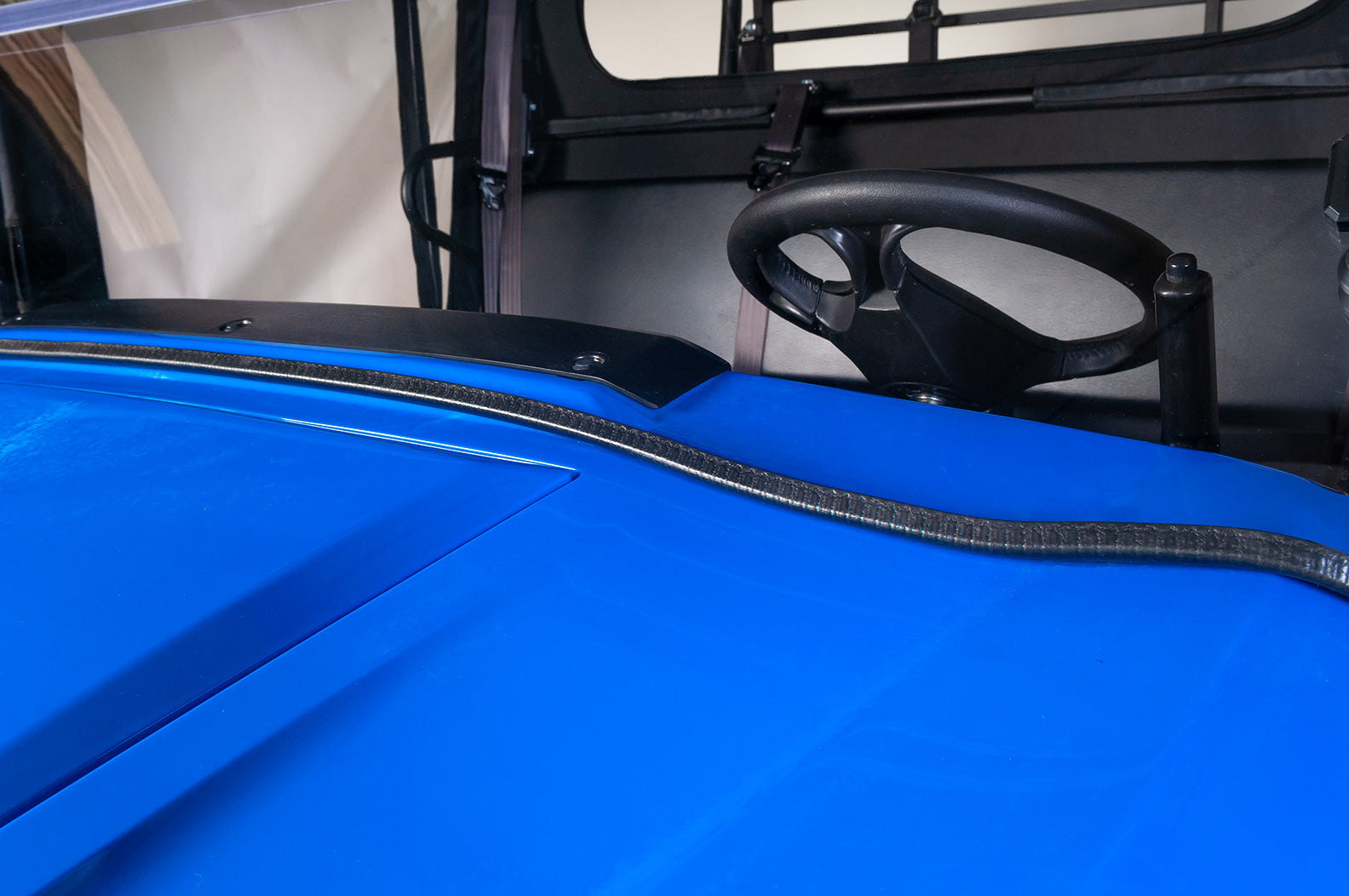 Seizmik # 26095 Windshield Versa-Fold (Scratch Resistant Poly) — Kawasaki Mule Pro FX & FXT - JT Cycle & ATV