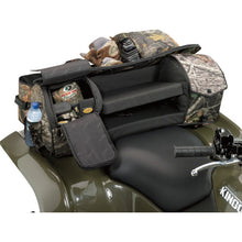 Load image into Gallery viewer, Moose Utility Divs ATV Ridgetop Rear Rack Bag Cargo Storage Padded Seat Mossy Oak Camo
