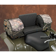 Load image into Gallery viewer, Moose Utility Divs ATV Ridgetop Rear Rack Bag Cargo Storage Padded Seat Mossy Oak Camo
