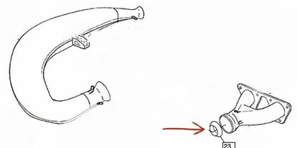 Exhaust Pipe Seal Socket Donut Gasket Polaris Snowmobile 3610046 97 to Present - JT Cycle & ATV