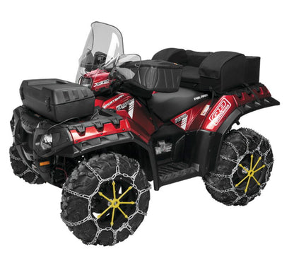 Moose Utility Snow Tire Chain Bungee Tensioner Pair ATV UTV