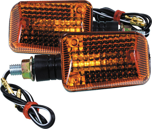FIRE POWER MINI MOTORCYCLE MARKER LIGHT KIT BLACK