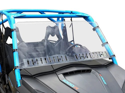 Spike Powersports Can Am Commander Full Windshield w/Dual Sliding Vents-Hard-Coated - JT Cycle & ATV