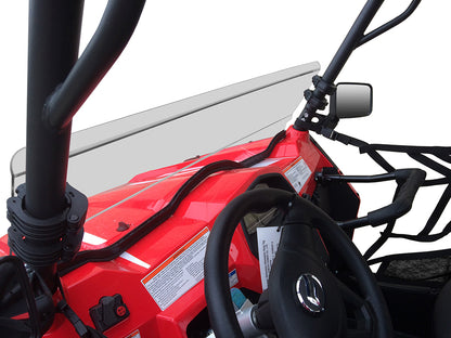 Spike Powersports CF Moto Z-Force Short Scratch Resistant Windshield