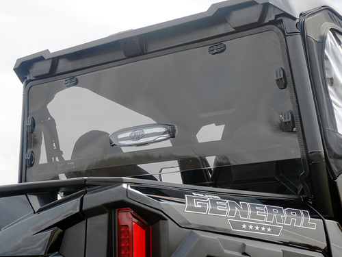 Spike Powersports Polaris General TRR Tinted Rear Windshield With VENT-GP