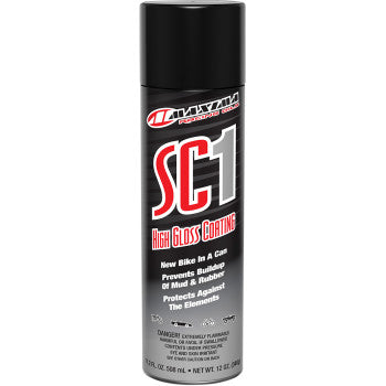 MAXIMA RACING OIL 78920-NSC1 High Gloss Coating - Silicone Detailer SC1 High Gloss Coating 12 US oz