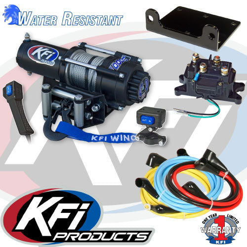 3000 lbs KFI ATV Winch #A3000 - JT Cycle & ATV