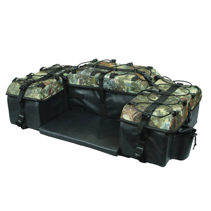 Atv Tek Pro Arch Series™ Padded Bottom Rear Seat ATV Cargo Storage Bag Steel Frame Mossy Oak Camo