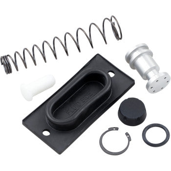 Drag Specialties Rear Master Cylinder Repair Rebuild Kit for Harley Tour Glide FLT 84-85 / FX, Electra Glide FL 80-82 / Sportster XL 79-81 / XLCR 77-78 (Kelsey) repl. OEM # 42374-77 - JT Cycle & ATV