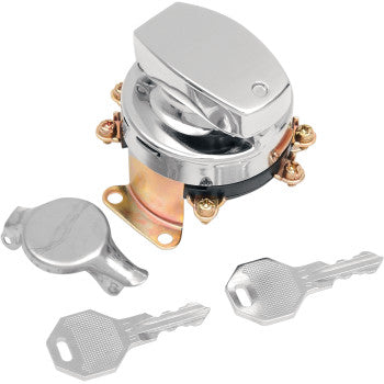 DRAG SPECIALTIES Ignition Switch for Fat Bob Dash '73-'95 FX Fatbob Replaces 71501-73A and 68462-64