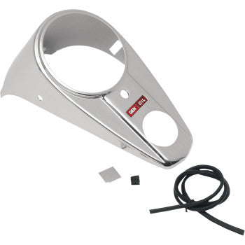 DRAG SPECIALTIES DS-373636 Slot Dash Cover Chrome Replaces OEM 7127147