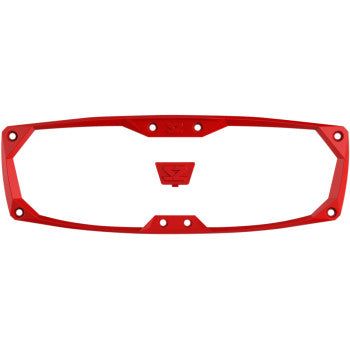 Halo-R UTV Rearview Mirror with ABS Bezel – 1.625″ and 1.5″ Round Tube ROPS with shims with Bonus Color Kit Included