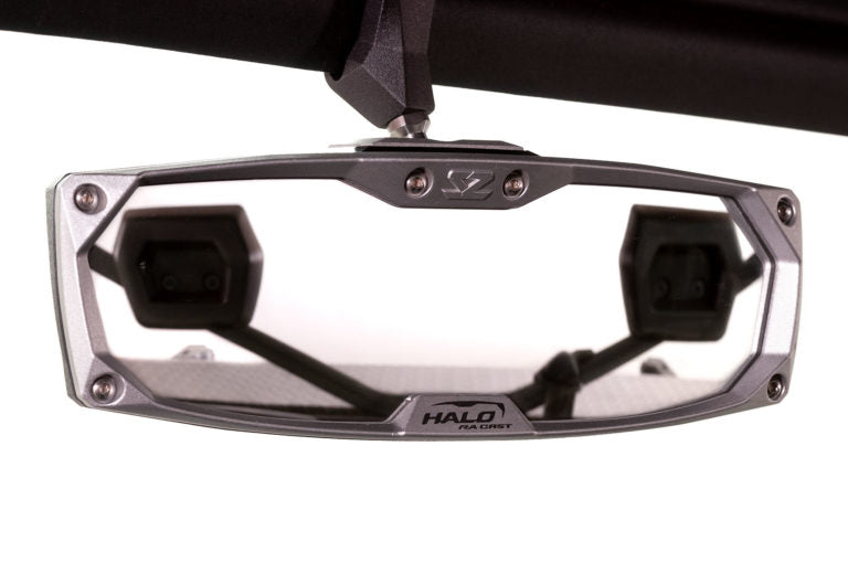 Seizmik #18026 Halo-RA CAST UTV Rearview Mirror with Cast Aluminum Bezel – Polaris Pro-Fit Header Panel - JT Cycle & ATV