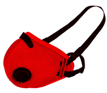 Load image into Gallery viewer, RZ Mask M2.5 Dual Strap Mesh Filtered Dust Mask - Red - JT Cycle &amp; ATV
