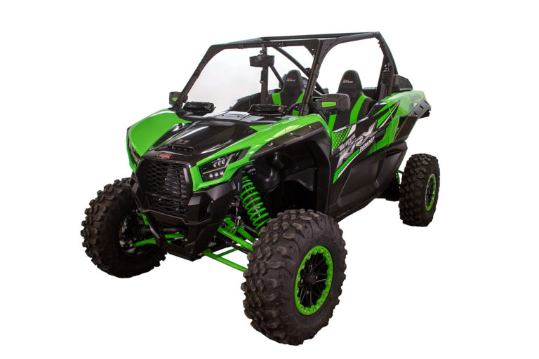 Seizmik # 26097 Windshield Versa-Vent (Hard Coated Poly) – Kawasaki KRX 1000 - JT Cycle & ATV