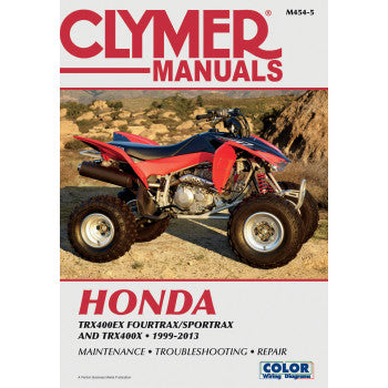 CLYMER ATV REPAIR SERVICE MANUAL HONDA FOURTRAX SPORTRAX TRX400EX TRX400X