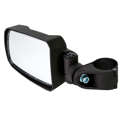 Seizmik #18072 Pursuit Side View Mirror Set (Pair – Cast Aluminium) – 2″ Round Tube with BONUS Color Seal / Cap Kit Included - JT Cycle & ATV