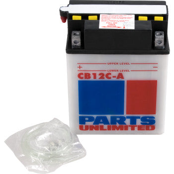 PARTS UNLIMITED BATTERIES RCB12CA Heavy-Duty Battery YB12C-A - JT Cycle & ATV
