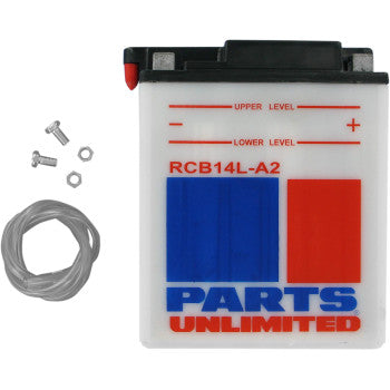 PARTS UNLIMITED BATTERIES RCB14L-A2 Heavy-Duty Battery Battery YB14L-A2 - JT Cycle & ATV