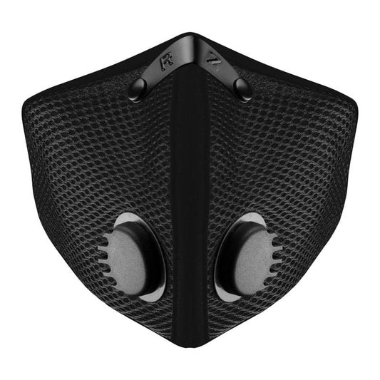 RZ Mask M2.5 Mesh Dual Strap Filtered Dust Mask - Black - JT Cycle & ATV