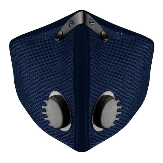 RZ Mask M2.5 Dual Strap Mesh Filtered Dust Mask - Navy - JT Cycle & ATV