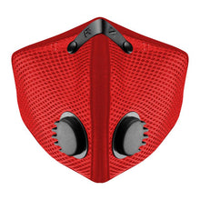 Load image into Gallery viewer, RZ Mask M2.5 Dual Strap Mesh Filtered Dust Mask - Red - JT Cycle &amp; ATV
