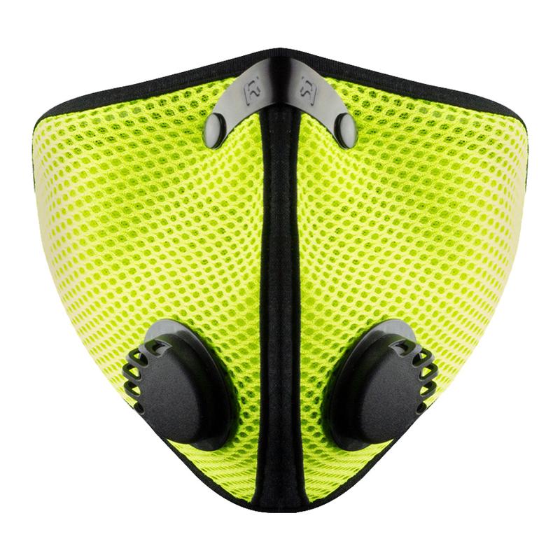 RZ Mask M2.5 Mesh Dual Strap Filtered Dust Mask - Safety Green - JT Cycle & ATV
