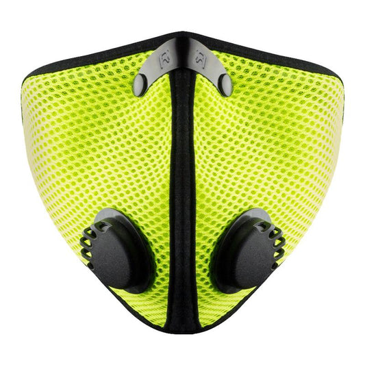 RZ Mask M2.5 Mesh Dual Strap Filtered Dust Mask - Safety Green - JT Cycle & ATV