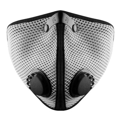 RZ Mask M2.5 Dual Strap Mesh Filtered Dust Mask - Titanium - JT Cycle & ATV