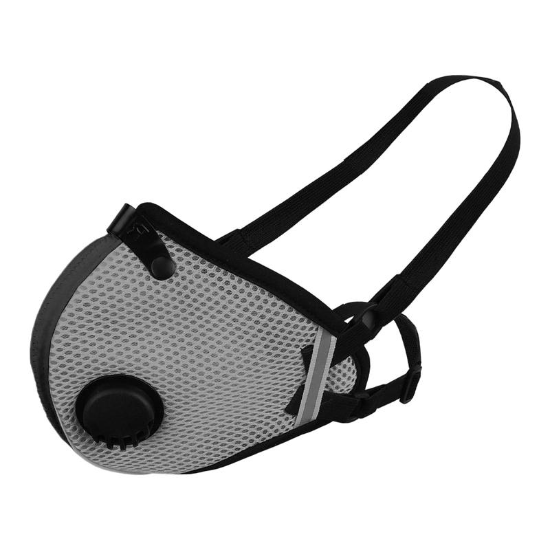 RZ Mask M2.5 Dual Strap Mesh Filtered Dust Mask - Titanium - JT Cycle & ATV