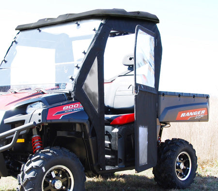 Seizmik #06003 Framed Doors / Door Pair Set  Kit – Polaris Full Size Round Tube Ranger XP800 - JT Cycle & ATV