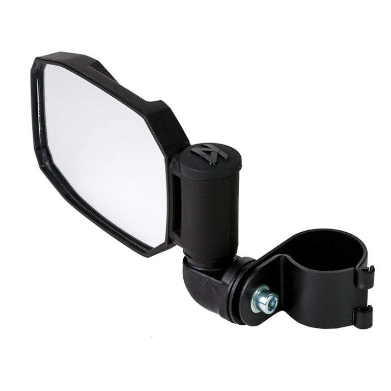 Seizmik #18092 Strike Side View Mirror Set (Pair – ABS) –2″ Round Tube with BONUS color Cap / Seal Kit - JT Cycle & ATV