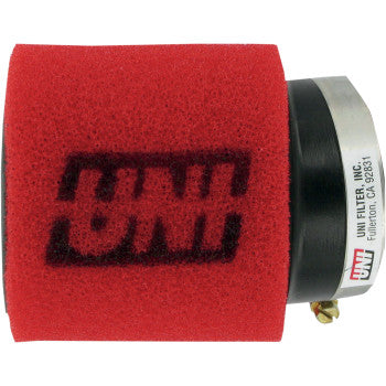 Uni Air Filter Clamp On Pod 2-1/2 (63mm) ID x 4 Long Dual Stage UP-4245AST