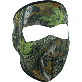 Zan Headgear WNFM238 Neoprene Full-Face Mask Forest Camo - JT Cycle & ATV