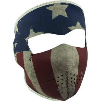 Zan Headgear WNFM408 Neoprene Full-Face Mask Patriot - JT Cycle & ATV