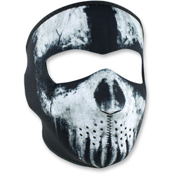 Zan Headgear WNFM409 Neoprene Full-Face Mask Ghost Skull - JT Cycle & ATV