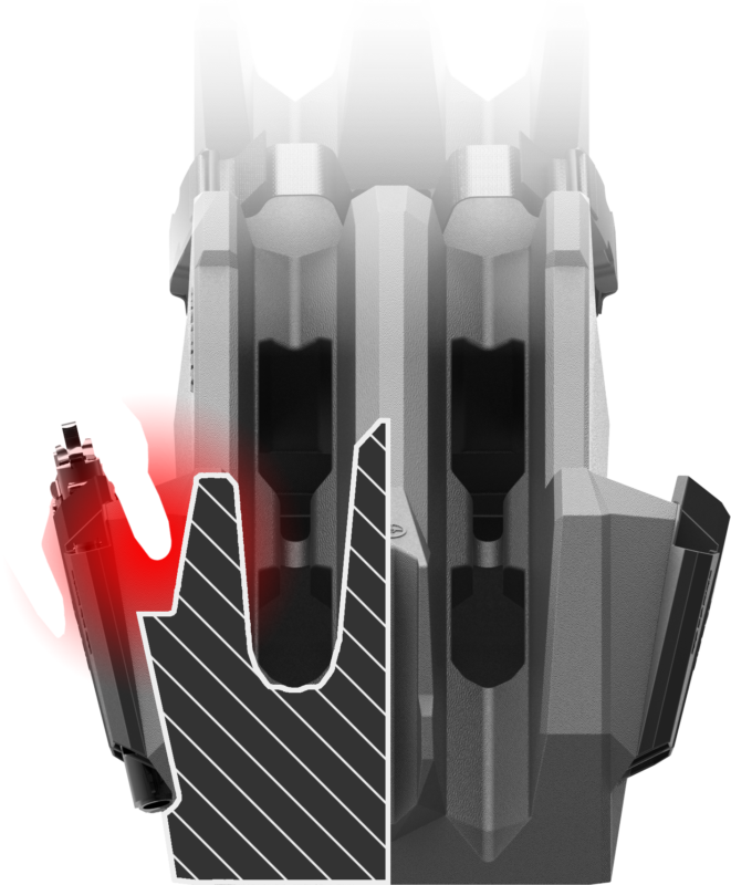 Seizmik ICOS PISTOL & MAGAZINE HOLSTER ADD-ON KIT (1 PAIR) #07501 - JT Cycle & ATV