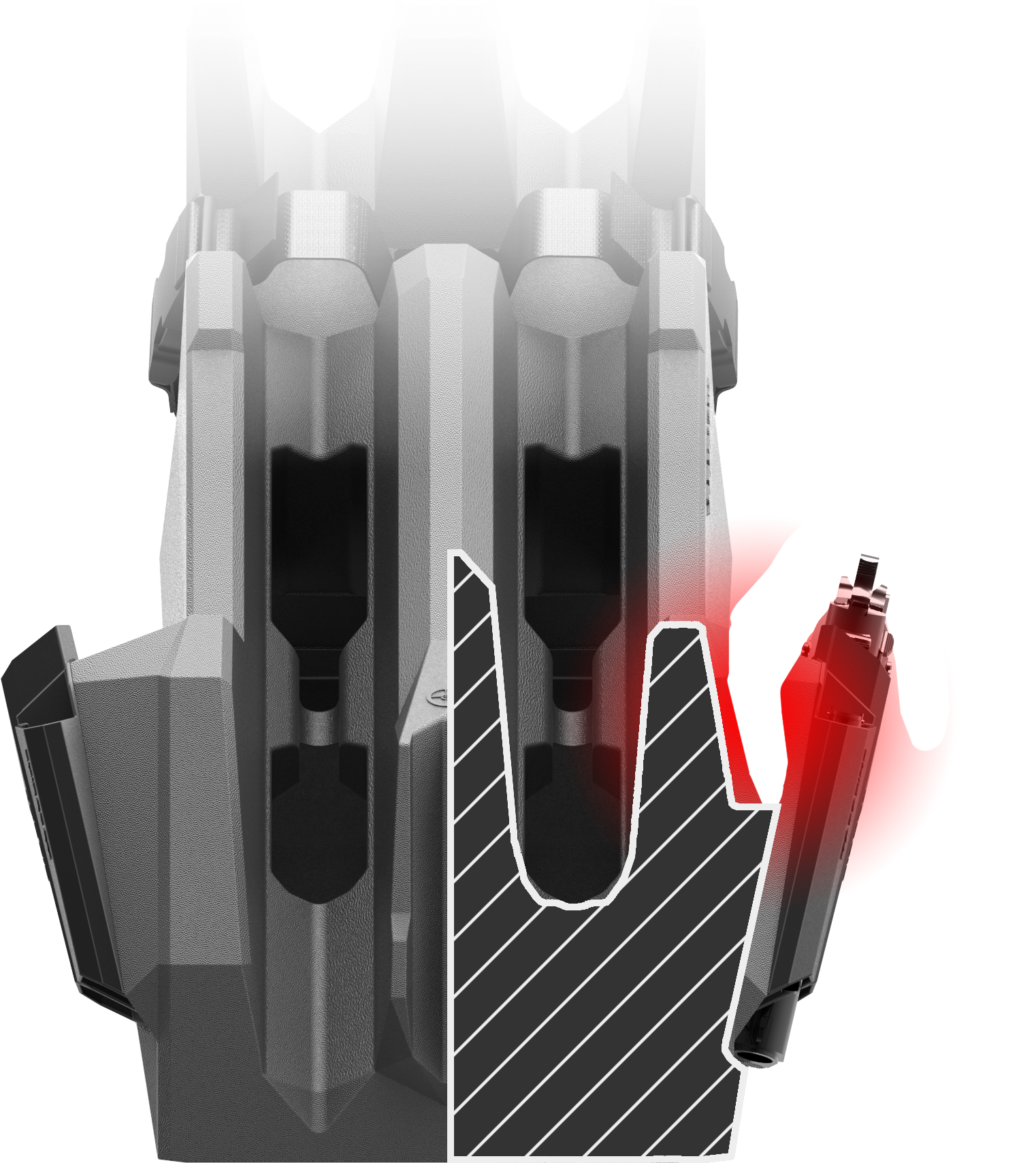 Seizmik ICOS PISTOL & MAGAZINE HOLSTER ADD-ON KIT (1 PAIR) #07501 - JT Cycle & ATV