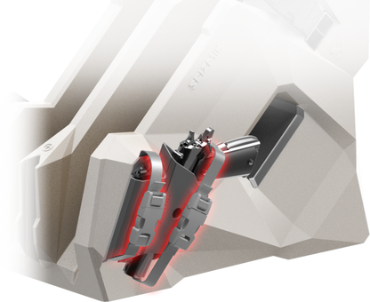 Seizmik ICOS PISTOL & MAGAZINE HOLSTER ADD-ON KIT (1 PAIR) #07501 - JT Cycle & ATV