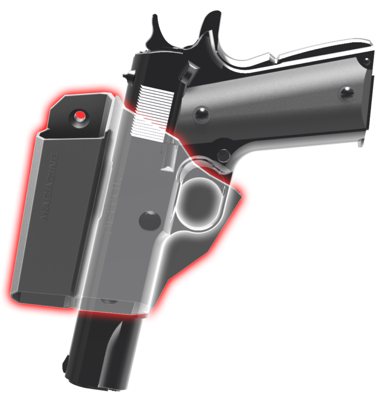 Seizmik ICOS PISTOL & MAGAZINE HOLSTER ADD-ON KIT (1 PAIR) #07501 - JT Cycle & ATV