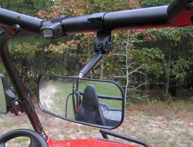 Seizmik #18052 Automotive Style Rear view Mirror – 2″ and 1.875″ (w/shim) Commander Maverick RTV - JT Cycle & ATV